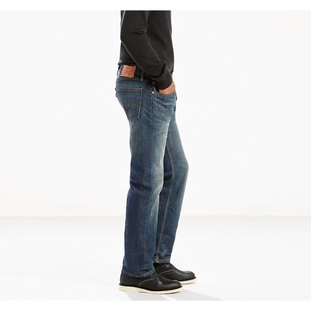 Levi 505 Regular Fit Jeans Medium Wash Men Size W36 L32
